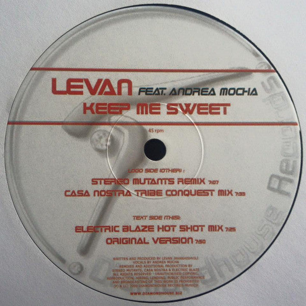 Levan : Keep Me Sweet (12")