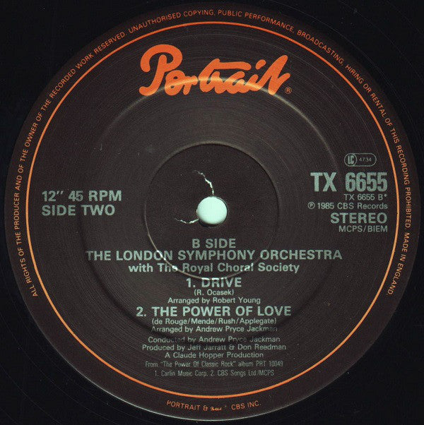 London Symphony Orchestra With The Royal Choral Society : Two Tribes / Relax (12")