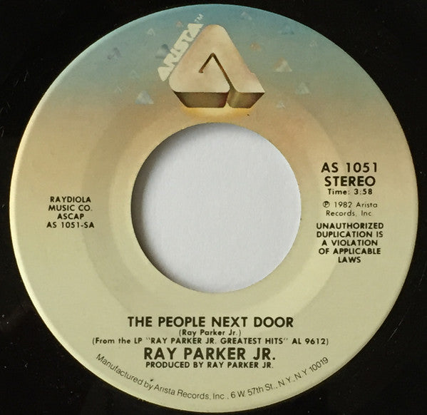 Ray Parker Jr. : The People Next Door / Streetlove (7")