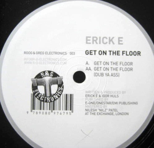 Erick E : Get On The Floor (12")