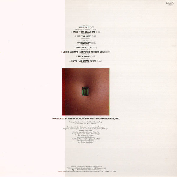 Detroit Emeralds : Feel The Need (LP, Album)