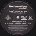 Modern-nique Feat. Larry Wedgeworth : Love's Gonna Get You (Watch Out Baby For Love) (12")