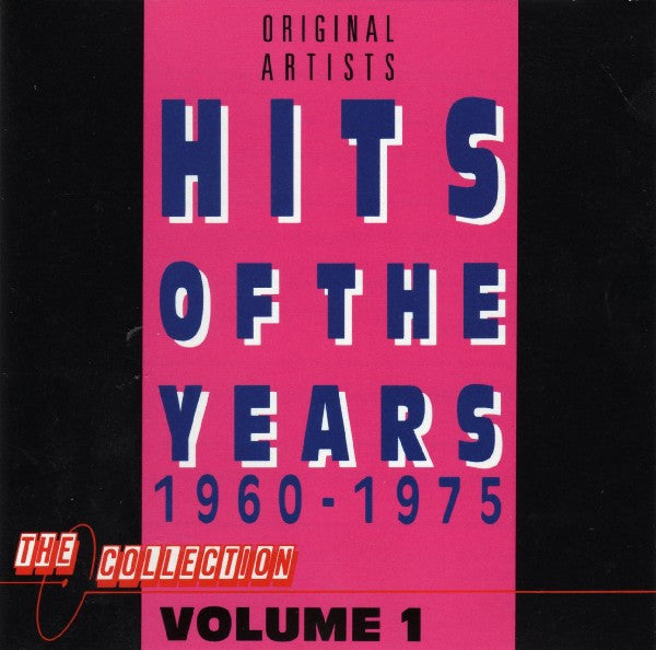 Various : Hits Of The Years 1960 - 1975 Volume 1 (CD, Comp)