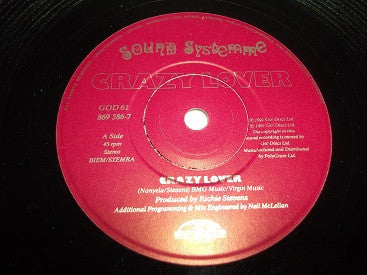 Sound Systemme : Crazy Lover (7", Single)