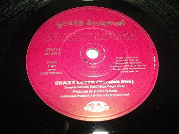 Sound Systemme : Crazy Lover (7", Single)