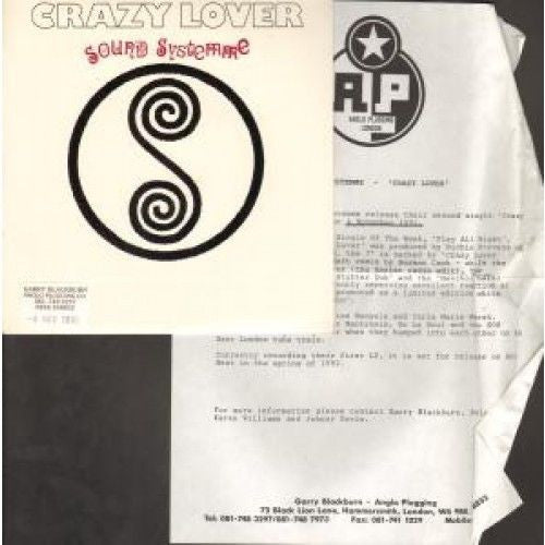 Sound Systemme : Crazy Lover (7", Single)