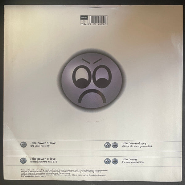 Fits Of Gloom Featuring Lizzy Mack : The Power Of Love (The Garage Mixes) (12")