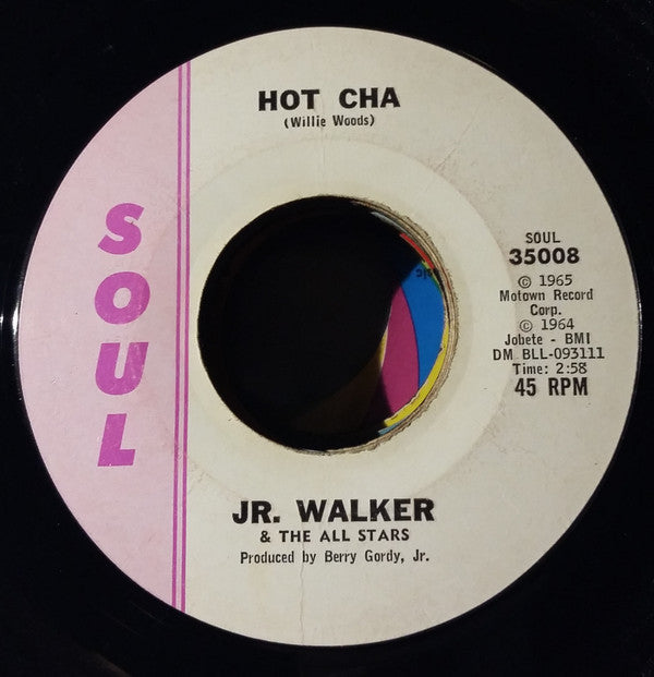 Junior Walker & The All Stars : Shotgun / Hot Cha (7", Single, Styrene, Mon)