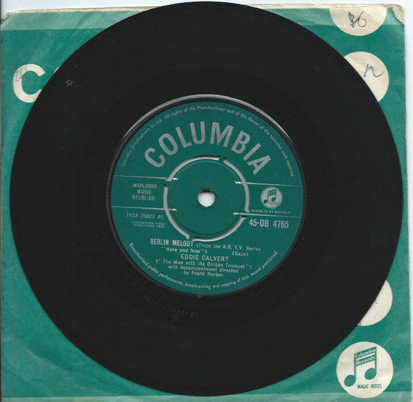Eddie Calvert : Berlin Melody (7", Single)