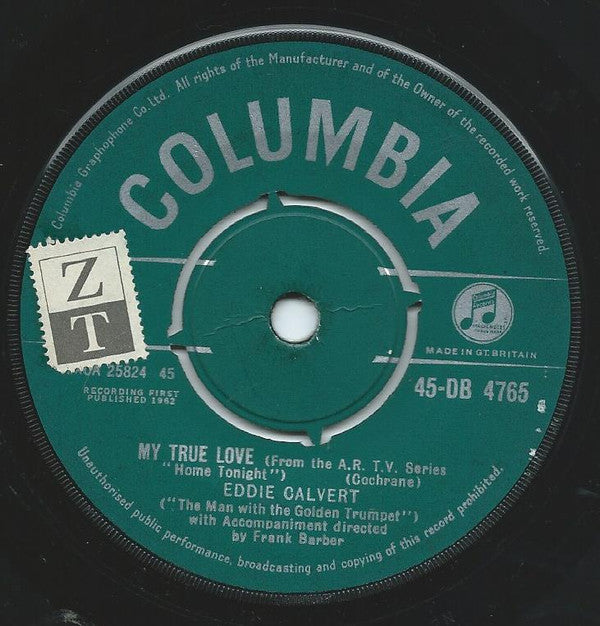 Eddie Calvert : Berlin Melody (7", Single)
