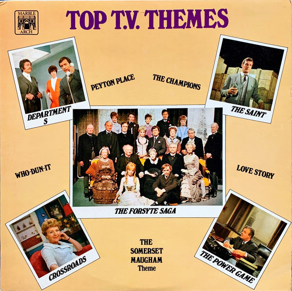 Various : Top T.V. Themes (LP, Album, Comp)