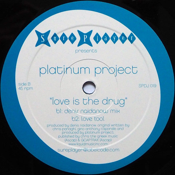 Platinum Project : Love Is The Drug (12")