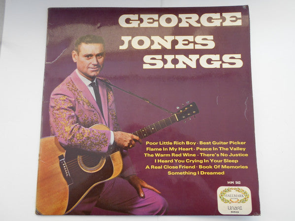 George Jones (2) : George Jones Sings  (LP, Comp)