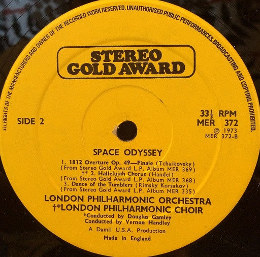 London Philharmonic Orchestra : A Sound Spectacular Stereo Space Odyssey (LP)