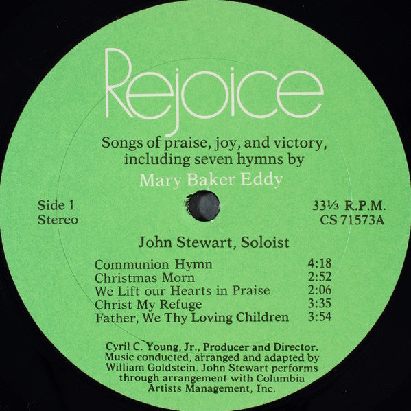 John Stewart (31) : Rejoice (LP)