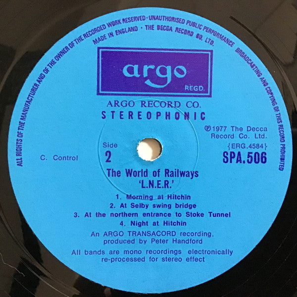 No Artist : L.N.E.R. (LP)