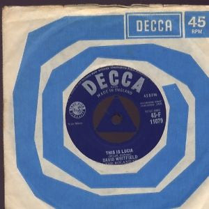David Whitfield With The Roland Shaw Orchestra : This Is Lucia (7", Single, Mono)