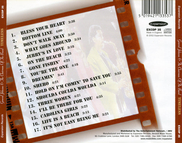 General Johnson And Chairmen Of The Board : Timeless (CD, Album, Comp)