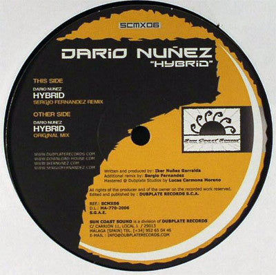 Dario Núñez : Hybrid (12")
