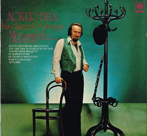 Acker Bilk His Clarinet And Strings : Meanwhile...... (LP, Quad)