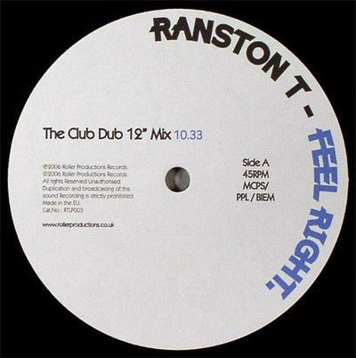 Ranston T : Feel Right (12")