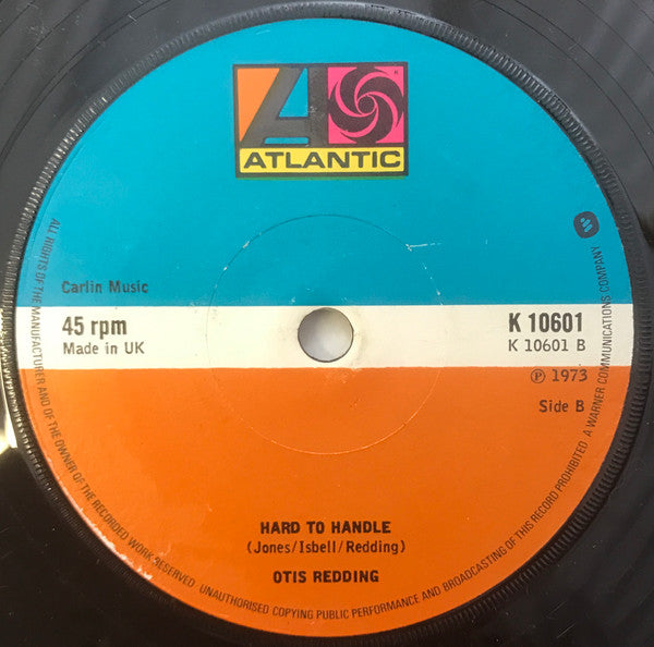 Otis Redding : My Girl / Hard To Handle (7", Single, Mono)