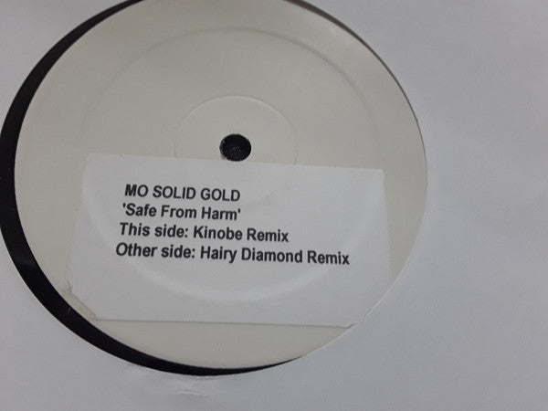 Mo Solid Gold : Safe From Harm (12", Promo, W/Lbl)