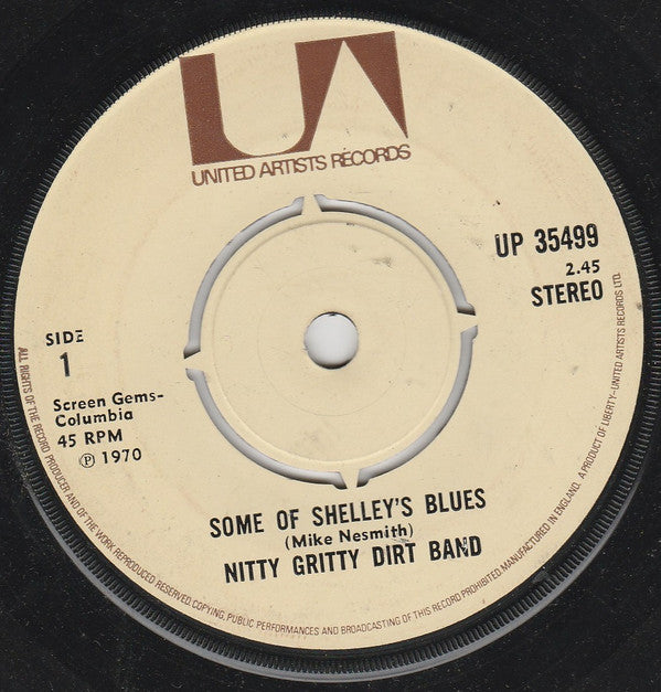 Nitty Gritty Dirt Band : Some of Shelley's Blues (7", Single)