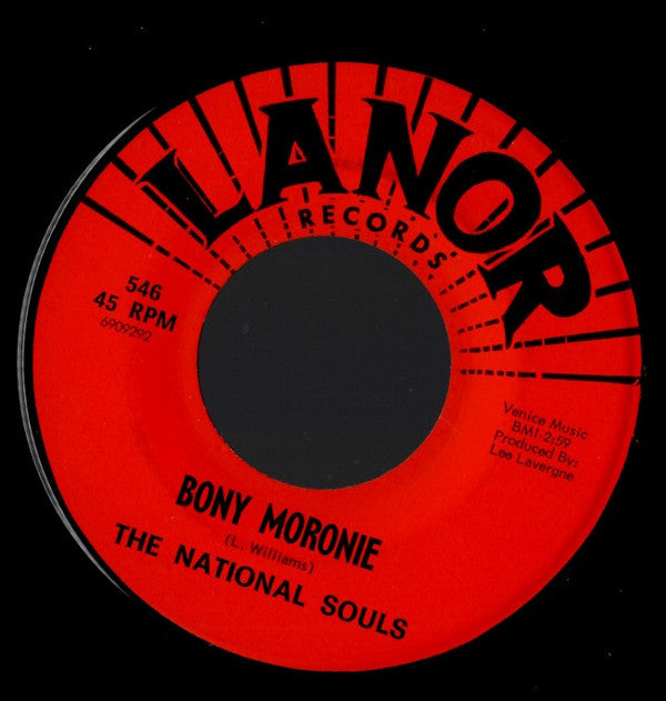 The National Souls : Since I Met You Baby / Bony Moronie (7", Single)