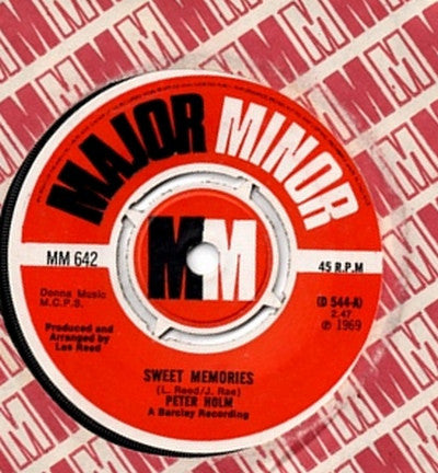 Peter Holm (2) : Sweet Memories (7", Single)