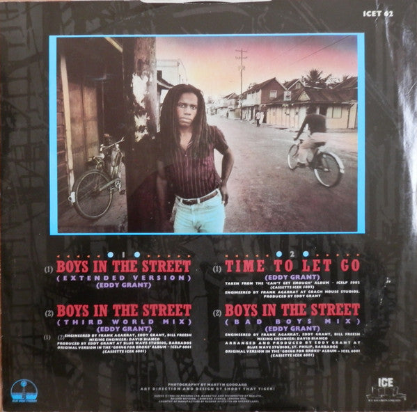 Eddy Grant : Boys In The Street (12")