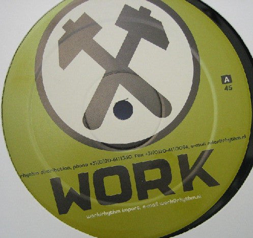 Various : Unreleased Work Trax Vol 1 (12")