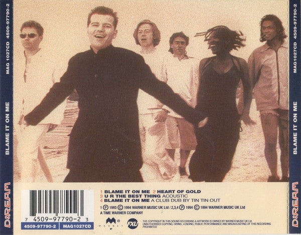 D:Ream : Blame It On Me (CD, Single)