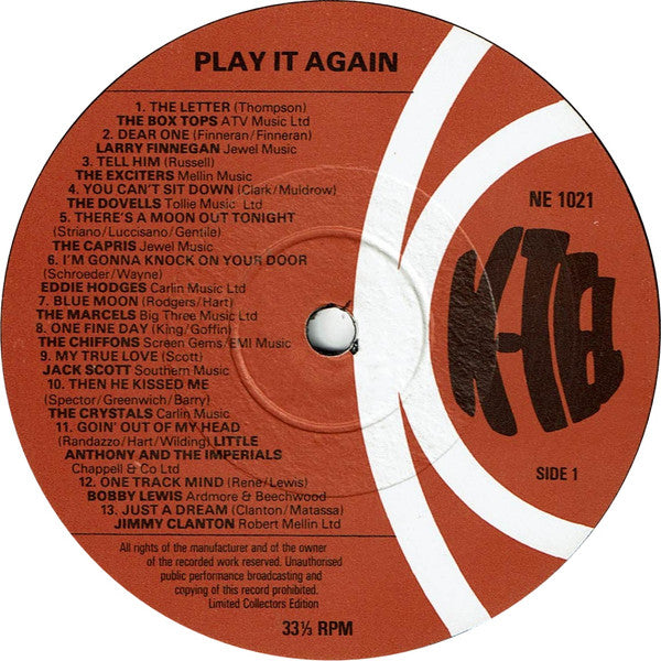 Various : Play It Again 25 Golden Greats (LP, Comp)