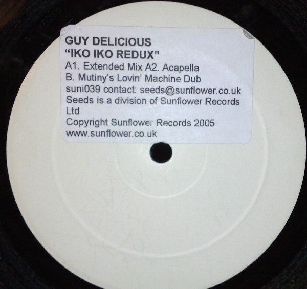 Guy Delicious : Iko Iko Redux (12")