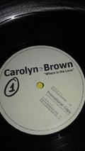 Carolyn Brown : Where Is The Love (12", Promo, TP)