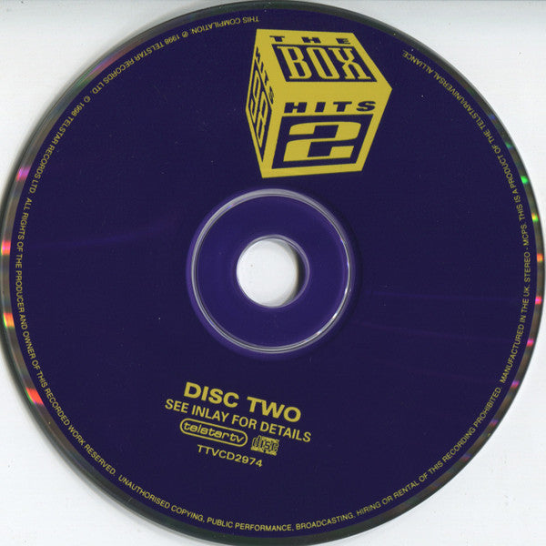 Various : The Box Hits 98 Volume 2 (2xCD, Comp)