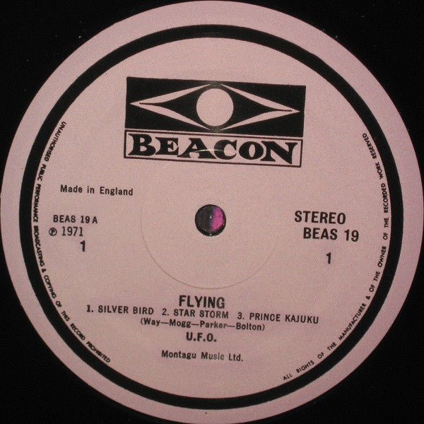 UFO (5) : UFO 2 - Flying (LP, Album, RE, Unofficial, FOC)