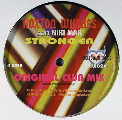 Hoxton Whores : Stronger (12")
