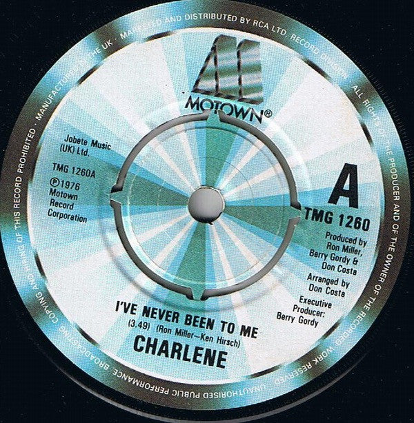 Charlene : I've Never Been To Me (7", Pic)