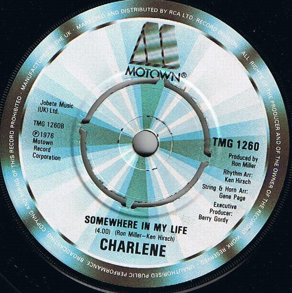 Charlene : I've Never Been To Me (7", Pic)