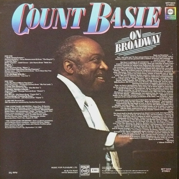 Count Basie : On Broadway (LP, Album, RE)