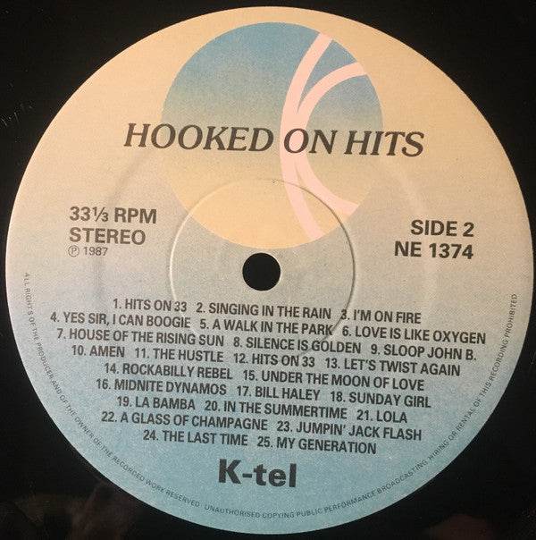 Sweet Power : Hooked On Hits - 50 Non-Stop Pop Hits (LP, Comp)