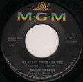 Connie Francis : My Heart Cries For You (7", Single)