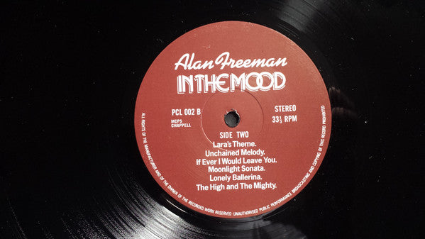 Alan 'Fluff' Freeman : In The Mood (LP, Album)