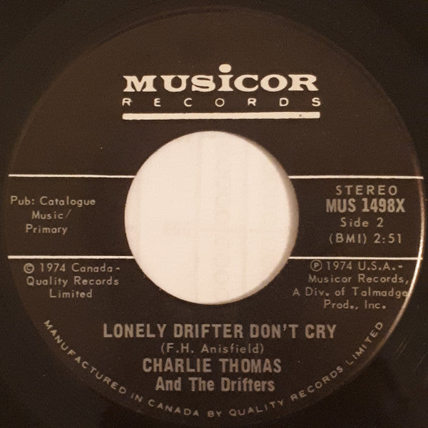 Charlie Thomas : A Midsummer Night In Harlem (7")