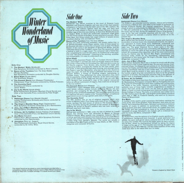 Various : Winter Wonderland Of Music (LP, Comp)