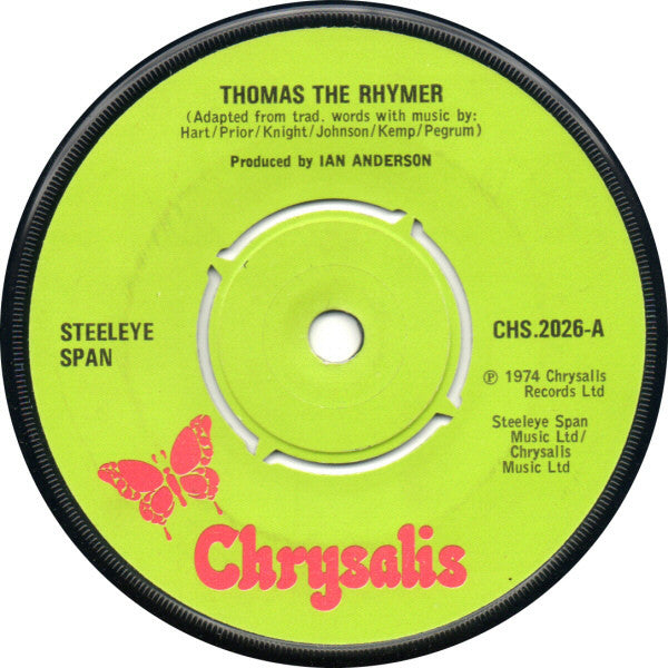 Steeleye Span : Thomas The Rhymer (7", Single)