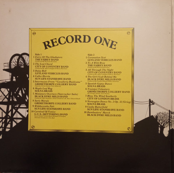 Various : 40 Brass Band Favourites (2xLP, Comp)