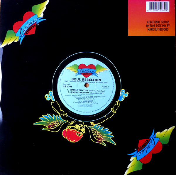 Soul Rebellion : Simple Rhythm (The JZJ Remixes) (12")